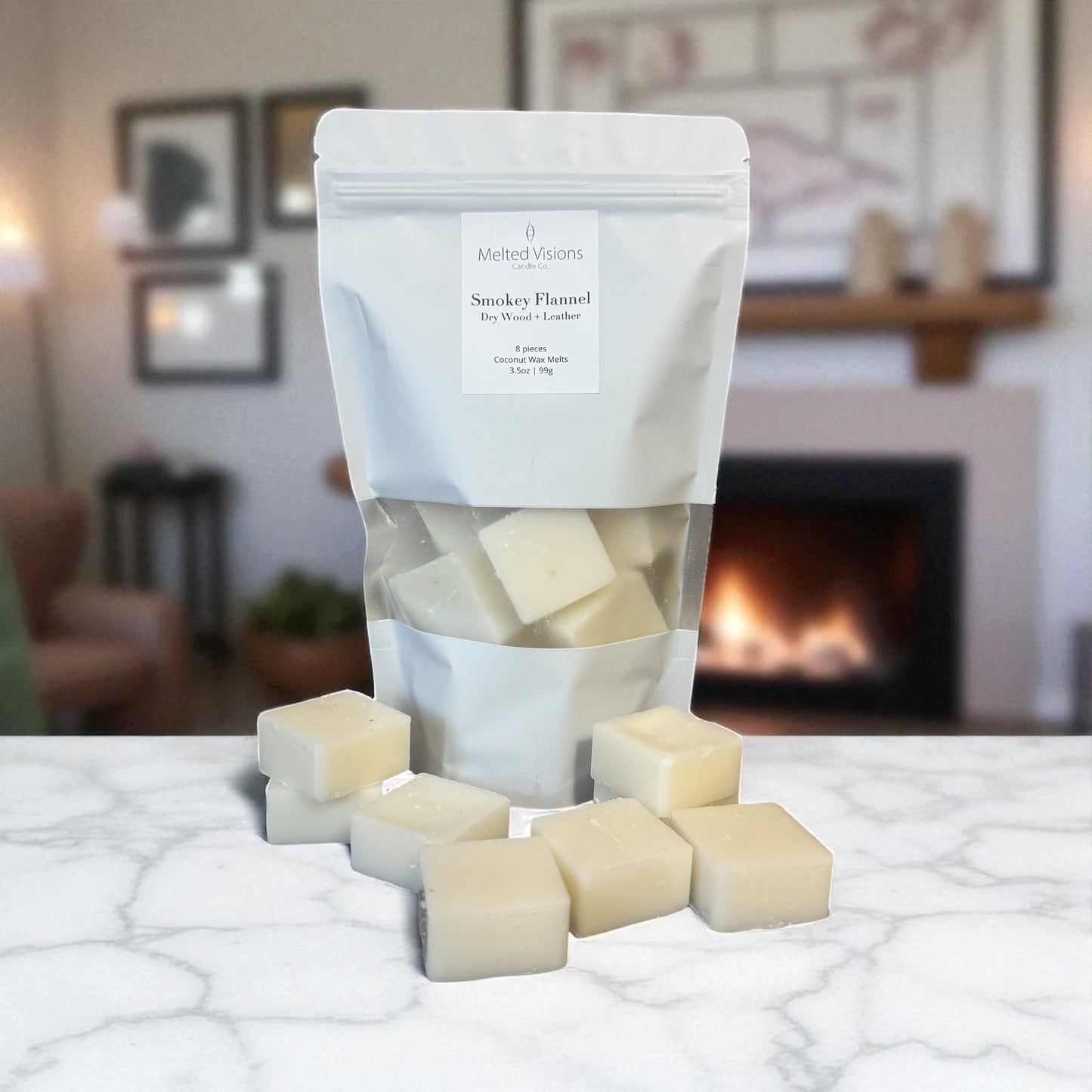 Smokey Flannel Wax Melt